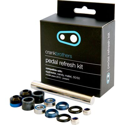 Kit di ricostruzione pedale nero Crankbrothers - Accessorio bici Kit di ricostruzione pedale nero Crankbrothers - Accessorio bici