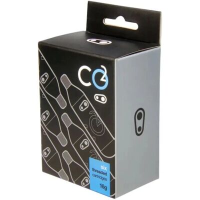 Crank Brothers - 16g x30 - CO2 Gasgenerator - Grau - Einheitsgröße Crank Brothers - 16g x30 - CO2 Gasgenerator - Grau - Einheitsgröße