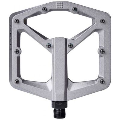 Crankbrothers Stamp 3 Große Graue Fahrradpedale - Fahrradteile Crankbrothers Stamp 3 Große Graue Fahrradpedale - Fahrradteile