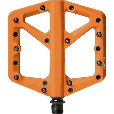 Crankbrothers Pomarańczowe Stamp 1 Duże Pedały - Akcesoria rowerowe Crankbrothers Pomarańczowe Stamp 1 Duże Pedały - Akcesoria rowerowe