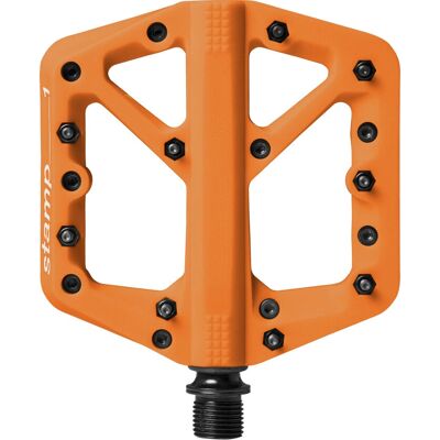 Pedale per Bicicletta Arancione Piccola Crankbrothers Stamp 1 - Ricambio bici Pedale per Bicicletta Arancione Piccola Crankbrothers Stamp 1 - Ricambio bici