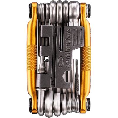Crank Brothers M20 Gold Multitool - 20 Functions Crank Brothers M20 Gold Multitool - 20 Functions
