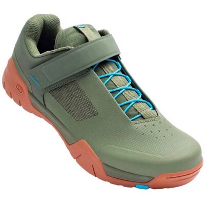 Crankbrothers Mallet E Speedlace MTB Schuhe - Grün/Blau - Radsportschuhe Crankbrothers Mallet E Speedlace MTB Schuhe - Grün/Blau - Radsportschuhe
