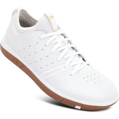 Scarpe da ciclismo Crankbrothers Stamp Street Flat MTB - Bianco/Oro/Gum UK 9 Scarpe da ciclismo Crankbrothers Stamp Street Flat MTB - Bianco/Oro/Gum UK 9