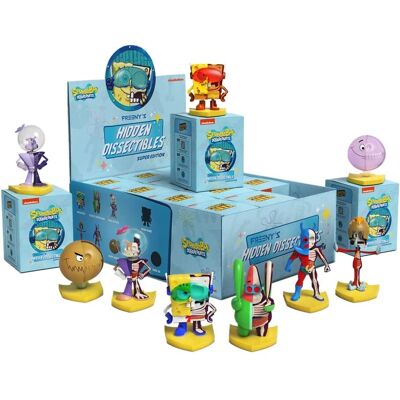 Mighty Jaxx Hidden Dissectibles: SpongeBob SquarePants Series 04 - Super Edition - Boîte Surprise - Publicité Mighty Jaxx Hidden Dissectibles: SpongeBob SquarePants Series 04 - Super Edition - Boîte Surprise - Publicité