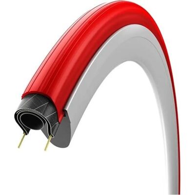 Neumático de Bicicleta Vittoria Zaffiro Pro Entrenador en Casa 700x23c Plegable Rojo - Neumático para Bicicleta Neumático de Bicicleta Vittoria Zaffiro Pro Entrenador en Casa 700x23c Plegable Rojo - Neumático para Bicicleta