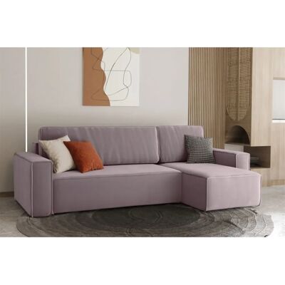 Fun Moebel - MARIS - Lavendel - Ottomane rechts - Sofa Fun Moebel - MARIS - Lavendel - Ottomane rechts - Sofa