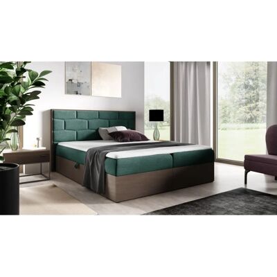 Fun Moebel - BEILA - Dunkel Eiche Optik - Boxspringbett Fun Moebel - BEILA - Dunkel Eiche Optik - Boxspringbett