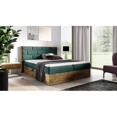 Fun Moebel - BEILA - 180x200 - Lancelot Eiche - Boxspringbett Fun Moebel - BEILA - 180x200 - Lancelot Eiche - Boxspringbett