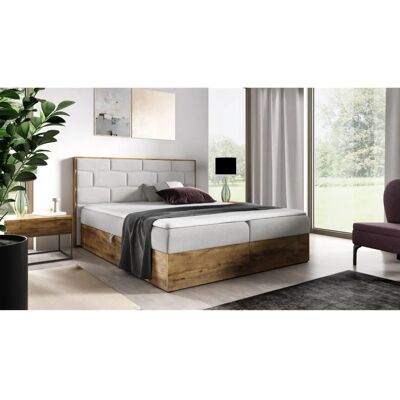 Fun Moebel BEILA 180x200 cm Lancelot Eiche Hellgrau Boxspringbett Fun Moebel BEILA 180x200 cm Lancelot Eiche Hellgrau Boxspringbett