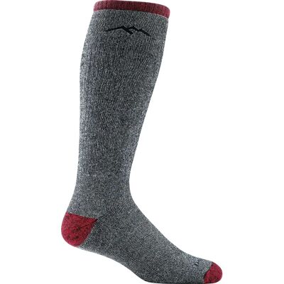 Darn Tough Mens Mountaineering Extra Cushion Socks - Over-The-Calf Grey Darn Tough Mens Mountaineering Extra Cushion Socks - Over-The-Calf Grey