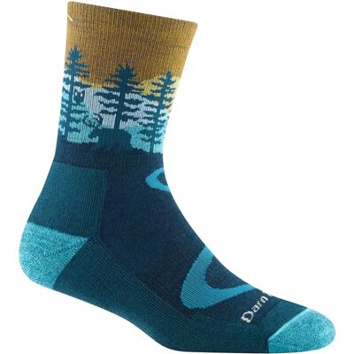 Darn Tough Micro Crew Midweight Hiking Sock - Dark Teal Darn Tough Micro Crew Midweight Hiking Sock - Dark Teal