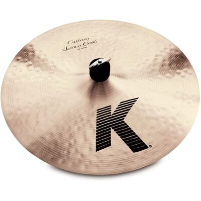 Zildjian K0990 - 16" Crash K Custom – Dark, Thin, Fast Response - Crash Cymbal Zildjian K0990 - 16" Crash K Custom – Dark, Thin, Fast Response - Crash Cymbal
