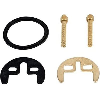 PEPTE Set di Montaggio Universale per Rubinetto - Viti, Guarnizioni & Piastra PEPTE Set di Montaggio Universale per Rubinetto - Viti, Guarnizioni & Piastra