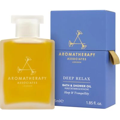 Aromatherapy Associates Deep Relax Bath and Shower Oil - 55ml Aromatherapy Associates Deep Relax Bath and Shower Oil - 55ml