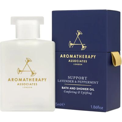 Aromatherapy Associates Support - Lavendel & Peppermynte Bad & Dusjolje - 55ml Aromatherapy Associates Support - Lavendel & Peppermynte Bad & Dusjolje - 55ml
