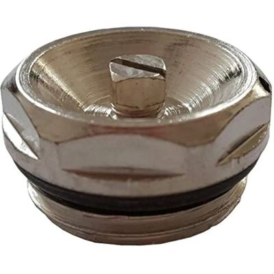 Ferro 1/2" BSP nickellierte Heizkörperentlüftungsventil Ferro 1/2" BSP nickellierte Heizkörperentlüftungsventil