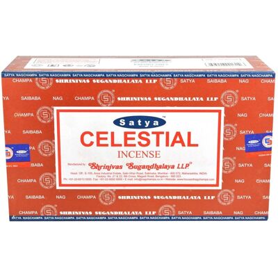 Puckator Satya Celestial Nag Champa Räucherstäbchen - 12 Stück Puckator Satya Celestial Nag Champa Räucherstäbchen - 12 Stück