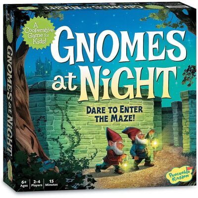 Peaceable Kingdom Gnomes at Night Jeu de Famille Stratégiqu - Publicité Peaceable Kingdom Gnomes at Night Jeu de Famille Stratégiqu - Publicité