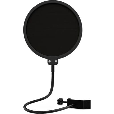 Filtrante Anti-Pop Audibax - Schermo in Nylon per Microfono Filtrante Anti-Pop Audibax - Schermo in Nylon per Microfono