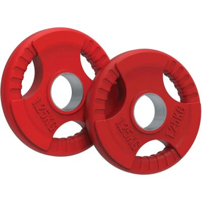 Body Revolution 1.25kg Multi-Color Olympic Weight Plates - Weight Plates Body Revolution 1.25kg Multi-Color Olympic Weight Plates - Weight Plates