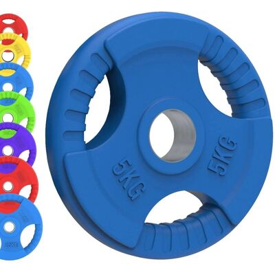 Body Revolution - Olympic Tri-grip - 2.5kg - Weight Plates Body Revolution - Olympic Tri-grip - 2.5kg - Weight Plates