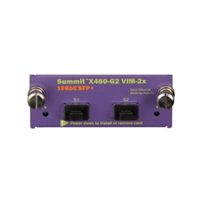 Módulo de Conmutador de Red Extreme Networks X460-G2 VIM-2x - Lila Módulo de Conmutador de Red Extreme Networks X460-G2 VIM-2x - Lila