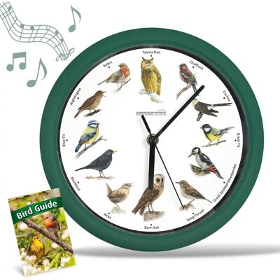 Horloge Murale STARLYF - Chants d'Oiseaux - Nature - Publicité Horloge Murale STARLYF - Chants d'Oiseaux - Nature - Publicité