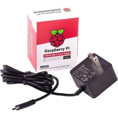 Raspberry Pi Power Supply - 5V 3A USB-C US Plug Raspberry Pi Power Supply - 5V 3A USB-C US Plug