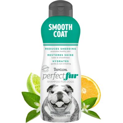 Champú TropiClean Perfect Fur Coat Liso - 473ml - Producto para Perros Champú TropiClean Perfect Fur Coat Liso - 473ml - Producto para Perros