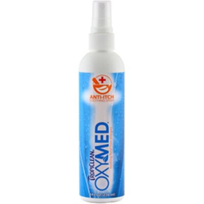 Tropiclean OxyMed Medyczny Spray Przeciwwysiękowy dla Zwierząt - Spray na Skórę Zwierząt Tropiclean OxyMed Medyczny Spray Przeciwwysiękowy dla Zwierząt - Spray na Skórę Zwierząt