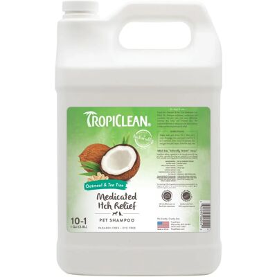 TropiClean - Oatmeal Tea Tree Itch Relief - Shampoo TropiClean - Oatmeal Tea Tree Itch Relief - Shampoo
