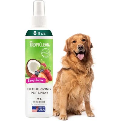 TropiClean Kokos i Czerwone Owoce Dezodorujący Spray - Dezodorujący Spray TropiClean Kokos i Czerwone Owoce Dezodorujący Spray - Dezodorujący Spray