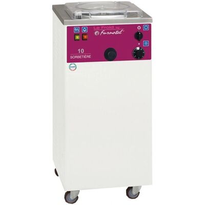 Furnotel Sorbetière à extraction manuelle - Série gel - 10L/h - Publicité Furnotel Sorbetière à extraction manuelle - Série gel - 10L/h - Publicité