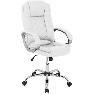 Silla de Oficina Blanca Ergonómica MOMMA HOME Cash - Oficina y Gaming Silla de Oficina Blanca Ergonómica MOMMA HOME Cash - Oficina y Gaming
