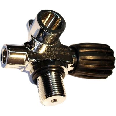 Valvola METALSUB M25 Dorado - Valvola per bombole da immersione Valvola METALSUB M25 Dorado - Valvola per bombole da immersione