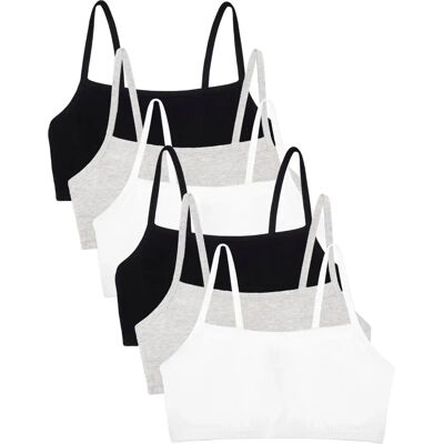 Fruit of the Loom Womens Spaghetti Strap Pullover Sports Bra - Sports Bra Fruit of the Loom Womens Spaghetti Strap Pullover Sports Bra - Sports Bra