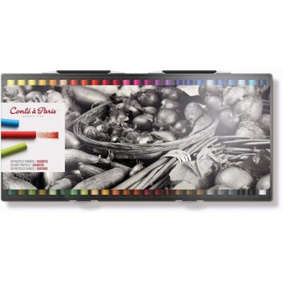 Conté à Paris Artist Soft Pastels - 50 Assorted Colors - Pastels Conté à Paris Artist Soft Pastels - 50 Assorted Colors - Pastels