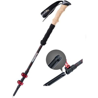 Naturehike Javadi - Trekking Poles - Red - Adjustable - Lightweight - All-Season Naturehike Javadi - Trekking Poles - Red - Adjustable - Lightweight - All-Season