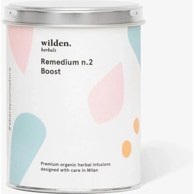 Wilden Srl - Wilden Remedium n.2 Boost - 90 g - Tè Wilden Srl - Wilden Remedium n.2 Boost - 90 g - Tè