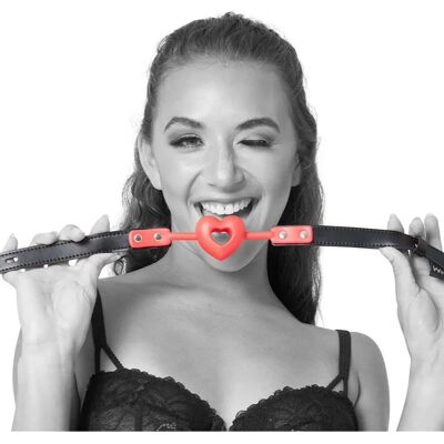 Sportsheets - Sex & Mischief Amor Ball Gag - Gag per Principianti Sportsheets - Sex & Mischief Amor Ball Gag - Gag per Principianti