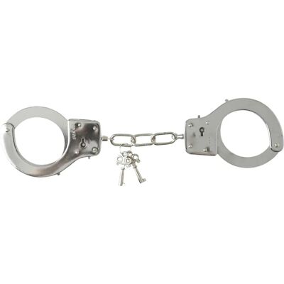 Sex et Mischief Menottes en métal - Fessées BDSM - Publicité Sex et Mischief Menottes en métal - Fessées BDSM - Publicité
