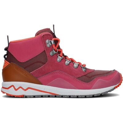 Merrell Stowe Mid Lace-Up Pink Suede Leather Womens Boots - J01928 UK 4 Merrell Stowe Mid Lace-Up Pink Suede Leather Womens Boots - J01928 UK 4