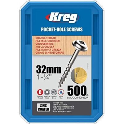 KREG - SML-C125 - 32 mm - galvanizado - Tornillo KREG - SML-C125 - 32 mm - galvanizado - Tornillo
