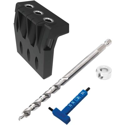 Kreg Micro-Pocket Drill Guide Kit 730 - Small Hole Creator Kreg Micro-Pocket Drill Guide Kit 730 - Small Hole Creator
