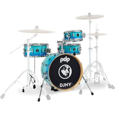 Jeu de coquilles Jazz PDP by DW - Dégradé Bleu - Publicité Jeu de coquilles Jazz PDP by DW - Dégradé Bleu - Publicité