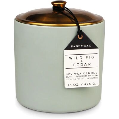 Paddywax Wild Fig + Cedar Geurkaars - Geurkaars Paddywax Wild Fig + Cedar Geurkaars - Geurkaars