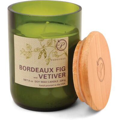 Lumânare parfumată Paddywax Eco Green Bordeaux Fig & Vetiver - 226g Lumânare parfumată Paddywax Eco Green Bordeaux Fig & Vetiver - 226g