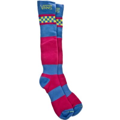 Vans VQJP6MZ Roze/Blau Snow Mid Dames Performance Sokken - Sokken Vans VQJP6MZ Roze/Blau Snow Mid Dames Performance Sokken - Sokken