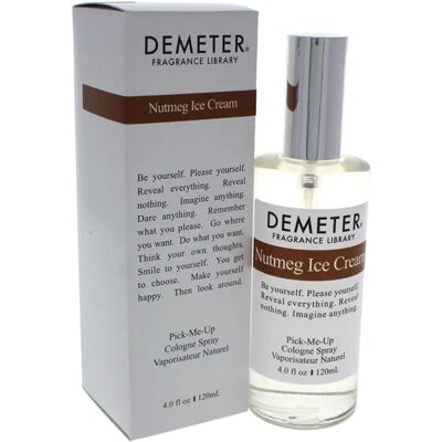 Demeter Glace à la Noix de Muscade - Spray de Cologne - 120 ml - Unisexe - Publicité Demeter Glace à la Noix de Muscade - Spray de Cologne - 120 ml - Unisexe - Publicité